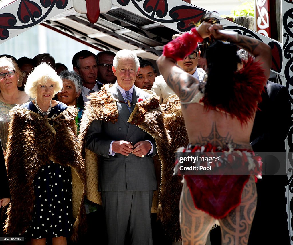 The Prince Of Wales & Duchess Of Cornwall Visit New Zealand - Day 5