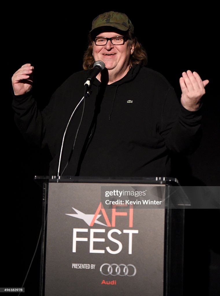 AFI FEST 2015 Presented By Audi Centerpiece Gala Premiere Of Dog Eat Dog Films' "Where To Invade Next" - Red Carpet