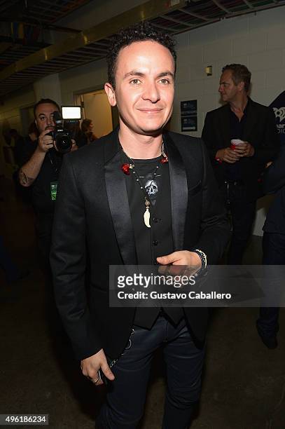 Fonseca attends iHeartRadio Fiesta Latina presented by Sprint at American Airlines Arena on November 7, 2015 in Miami, Florida.