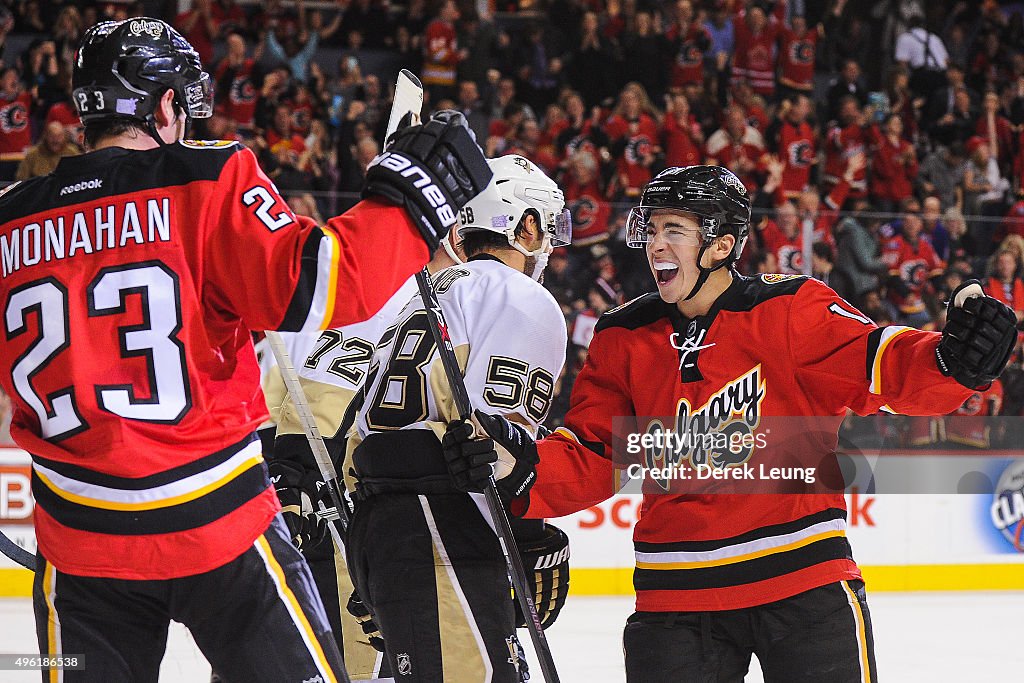 Pittsburgh Penguins v Calgary Flames