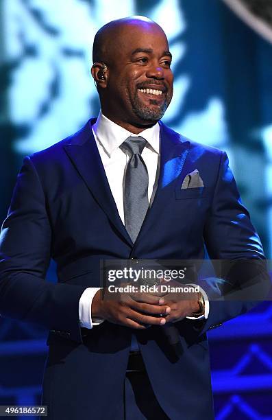 Singer Darius Rucker performs during the CMA 2015 Country Christmas on November 7, 2015 in Nashville, Tennessee.