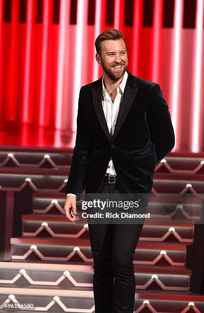 Charles Kelley of Lady Antebellum performs onstage during the CMA 2015 Country Christmas on November 7, 2015 in Nashville, Tennessee.