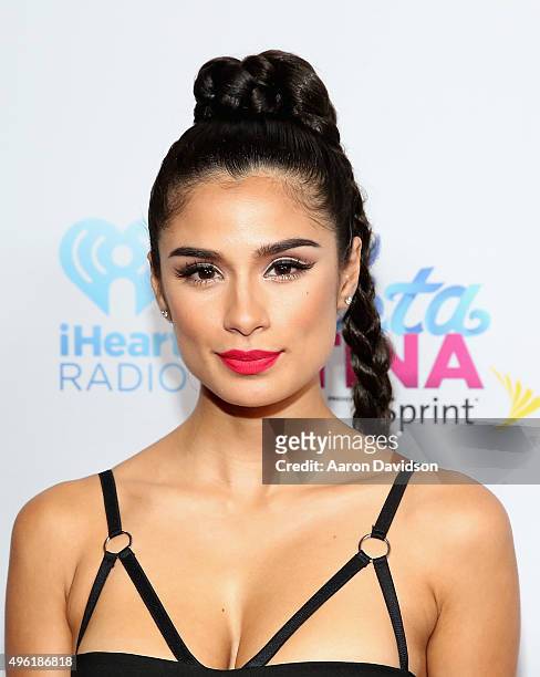 Actress Diane Guerrero attends iHeartRadio Fiesta Latina presented by Sprint at American Airlines Arena on November 7, 2015 in Miami, Florida.