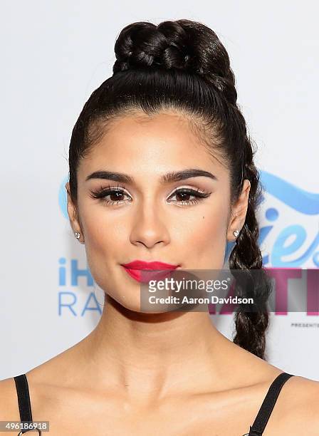 Diane Guerrero attends iHeartRadio Fiesta Latina presented by Sprint at American Airlines Arena on November 7, 2015 in Miami, Florida.