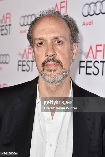 Writer Kent Jones attends the Centerpiece Gala Premiere of Dog Eat Dog Films' "Where to Invade Next" during AFI FEST 2015 presented by Audi at the...