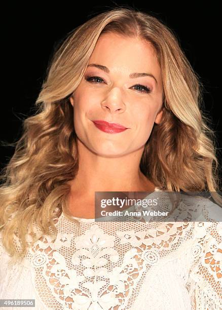 Singer-Songwriter LeAnn Rimes attends the CMA 2015 Country Christmas Press room at the CMA 2015 Country Christmas on November 7, 2015 in Nashville,...