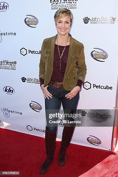 Melora Hardin attends Eastwood Ranch Foundations hosts 1st annual Fall Garden Party Animal Rescue Fundraiser at at Malibu Family Wines on November 7,...