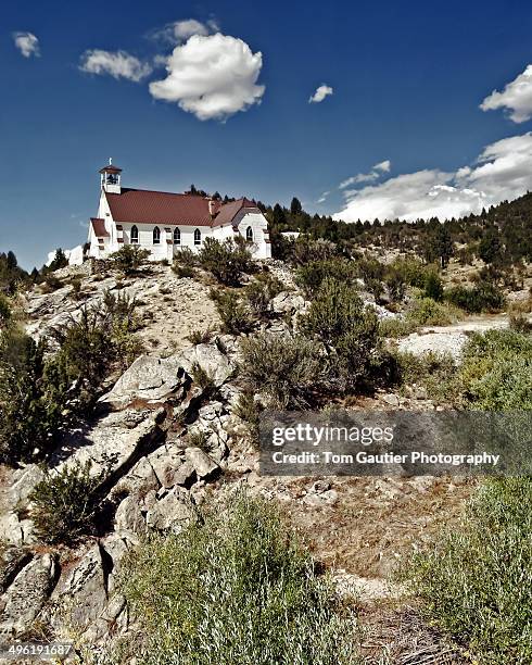 our lady of tears catholic church in silver city - silver city stock pictures, royalty-free photos & images