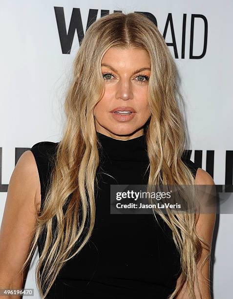 Fergie attends WildAid 2015 at Montage Hotel on November 7, 2015 in Beverly Hills, California.