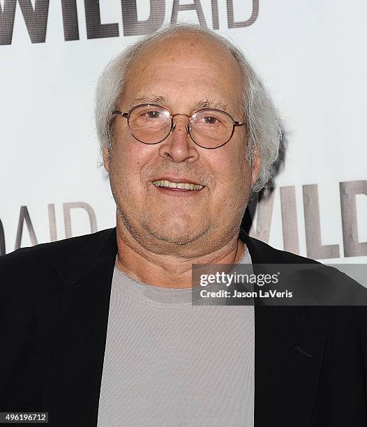 Actor Chevy Chase attends WildAid 2015 at Montage Hotel on November 7, 2015 in Beverly Hills, California.