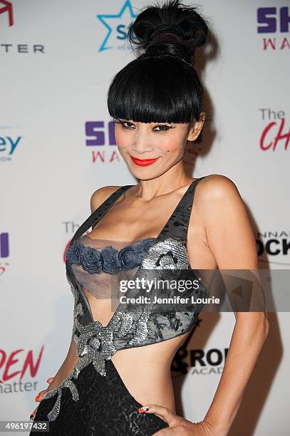 Actress Bai Ling arrives at the The Children Matter NGO 1st Annual Gala on November 7, 2015 in Beverly Hills, California.