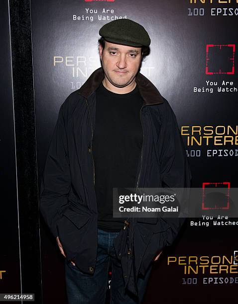 Actor Gregg Bello attends "Person Of Interest" 100th episode celebration event at 230 Fifth Avenue on November 7, 2015 in New York City.