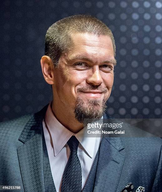 Actor Steve Howey attends "Person Of Interest" 100th episode celebration event at 230 Fifth Avenue on November 7, 2015 in New York City.