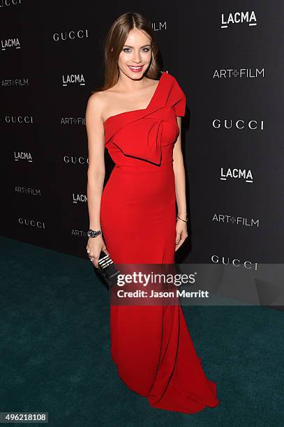 Claire Mutchnik attends LACMA 2015 Art+Film Gala Honoring James Turrell and Alejandro G Iñárritu, Presented by Gucci at LACMA on November 7, 2015 in...