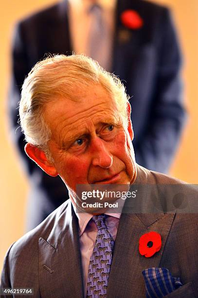 Prince Charles, Prince of Wales visits Nga Rangatahi Toa on November 8, 2015 in Auckland, New Zealand. The Royal couple are on a 12 day tour visiting...