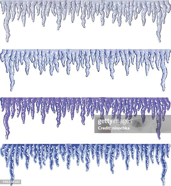 icicles - icicles stock illustrations