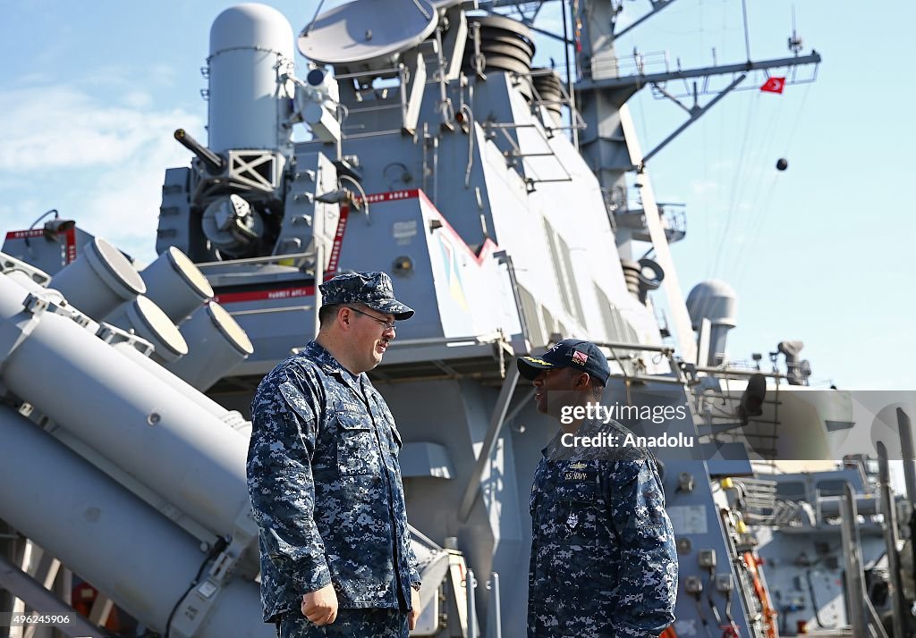 USS Donald Cook in Turkey's Antalya