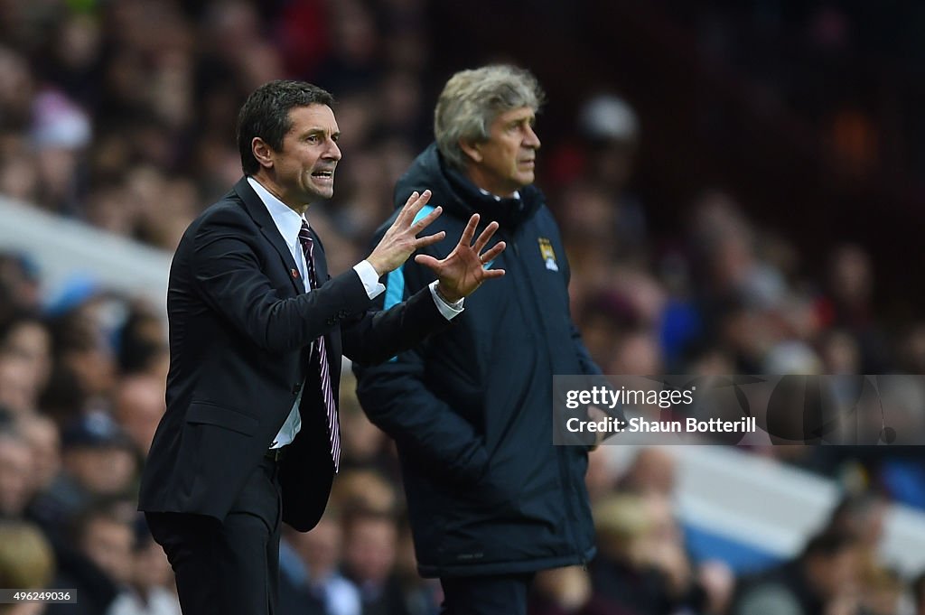 Aston Villa v Manchester City - Premier League