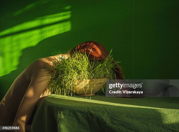 waiting a spring - face down stock pictures, royalty-free photos & images