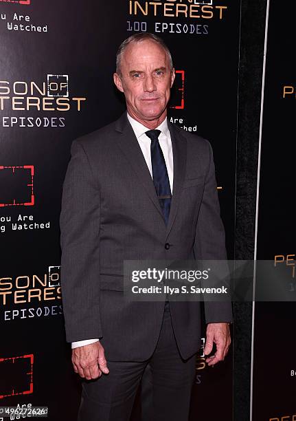 Actor Robert John Burke attends "Person Of Interest" 100th Episode Celebration at 230 Fifth Avenue on November 7, 2015 in New York City.