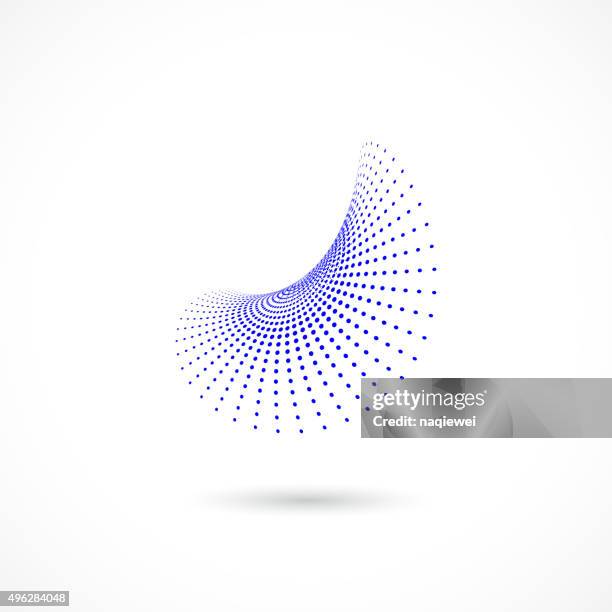 abstract blue polka dots icon - polka dot 幅插畫檔、美工圖案、卡通及圖標