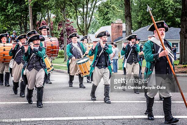 Fife and drum corp during Memorial Day parade.