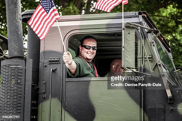 Army Truck from Picatiny arsenal in New Jersey part if Memorial Day parade