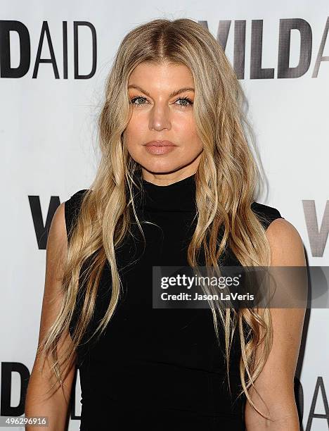 Fergie attends WildAid 2015 at Montage Hotel on November 7, 2015 in Beverly Hills, California.