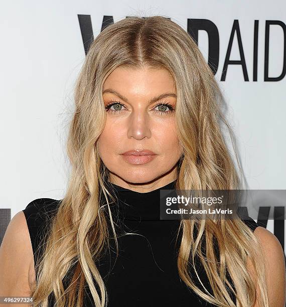 Fergie attends WildAid 2015 at Montage Hotel on November 7, 2015 in Beverly Hills, California.