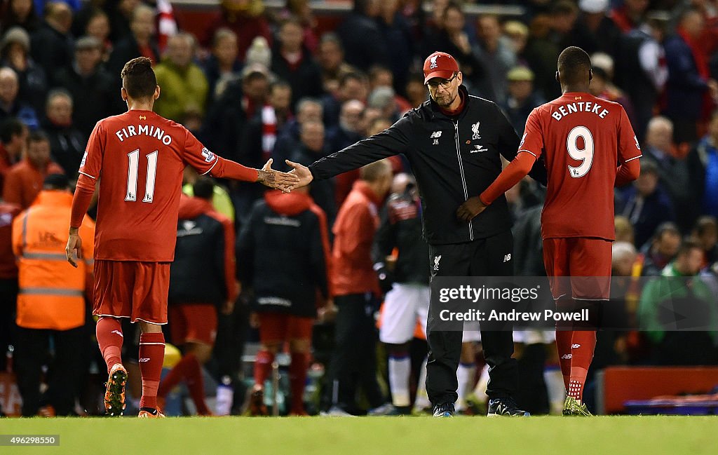 Liverpool v Crystal Palace - Premier League