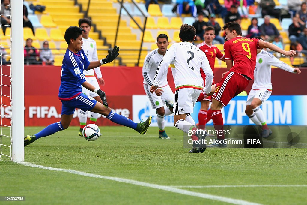 Belgium v Mexico: Third Place Play-Off - FIFA U-17 World Cup Chile 2015
