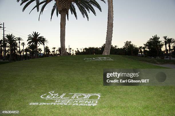 Environmental Photo from the 2015 Soul Train Music Awards Weekend Charity Golf Classic on November 7, 2015 in Las Vegas, Nevada.