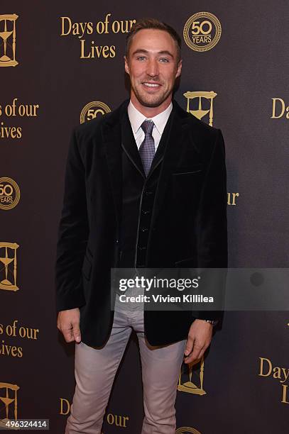 Actor Kyle Lowder attends the Days Of Our Lives' 50th Anniversary Celebration at Hollywood Palladium on November 7, 2015 in Los Angeles, California.