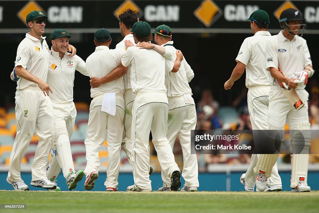 Australia v New Zealand - 1st Test: Day 5