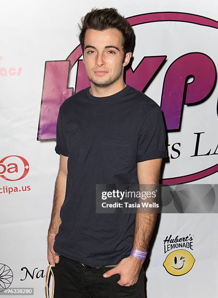 Actor Noland Ammon arrives at Hype Events LA Fall Concert at Busby's East on November 8, 2015 in Los Angeles, California.