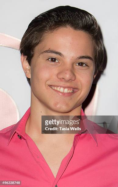 Actor Zach Callison arrives at Hype Events LA Fall Concert at Busby's East on November 8, 2015 in Los Angeles, California.