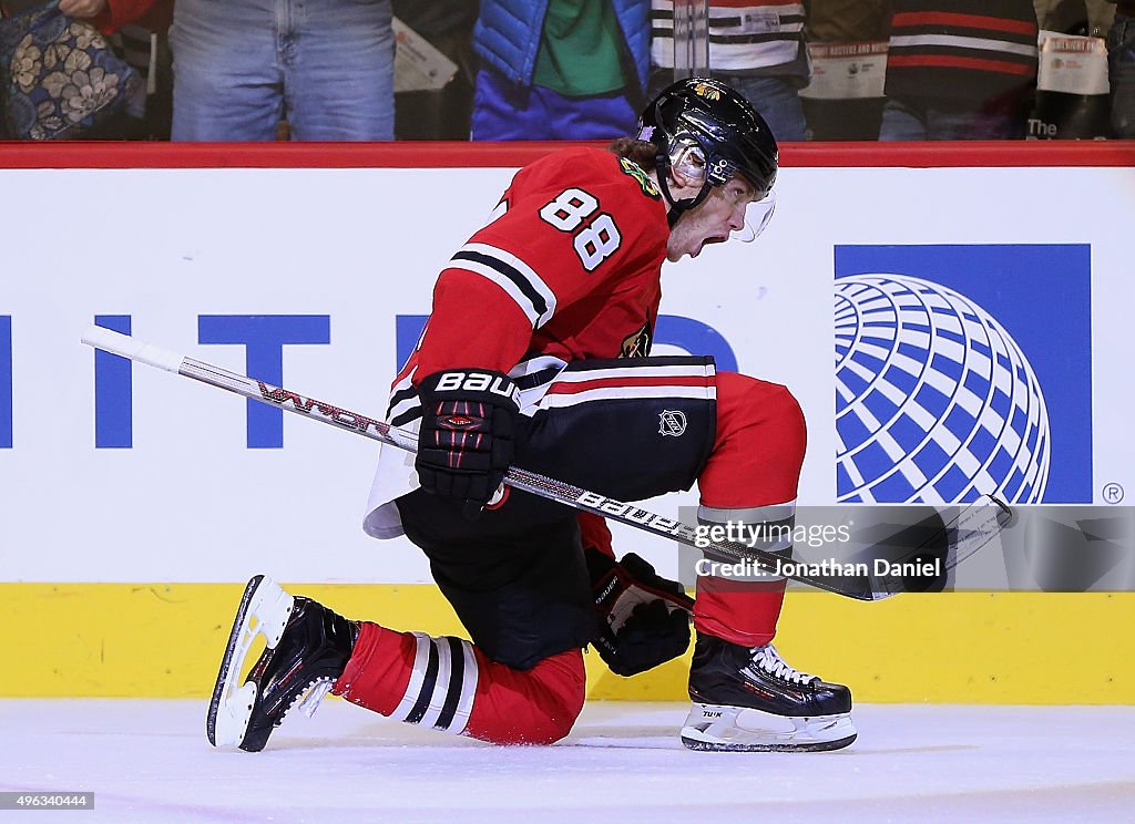 Edmonton Oilers v Chicago Blackhawks