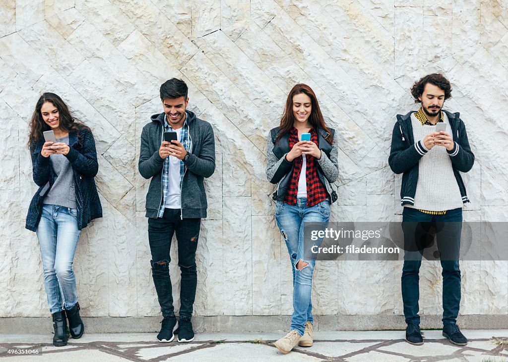 High Texting Texting High-Res Stock Photo - Getty Images