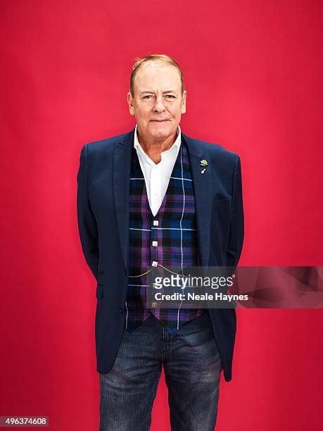 Alan Longmuir of pop band the Bay City Rollers are photographed for the for Daily Mail on September 24, 2015 in London, England.
