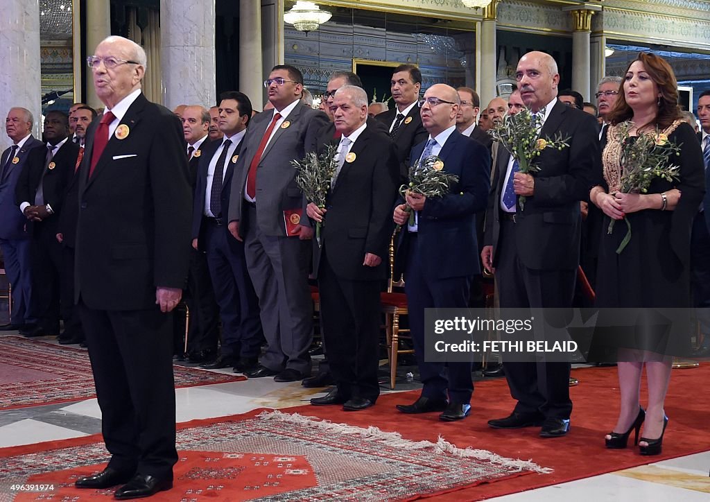 TUNISIA-NOBEL-CEREMONY