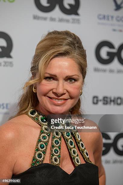 Maren Gilzer arrives at the GQ Men of the year Award 2015 at Komische Oper on November 5, 2015 in Berlin, Germany.