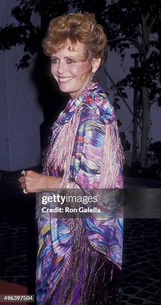 Deborah Walley attends American Cinema Awards on August 22, 1987 at the Century Plaza Hotel in Century City, California.