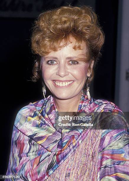 Deborah Walley attends American Cinema Awards on August 22, 1987 at the Century Plaza Hotel in Century City, California.