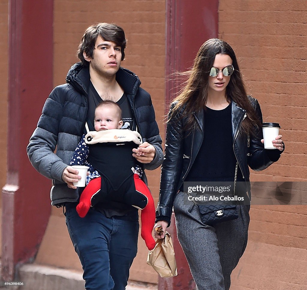 Celebrity Sightings In New York City - November 09, 2015