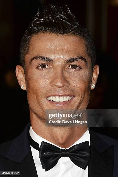 Cristiano Ronaldo attends the World Premiere of "Ronaldo" at Vue West End on November 9, 2015 in London, England.