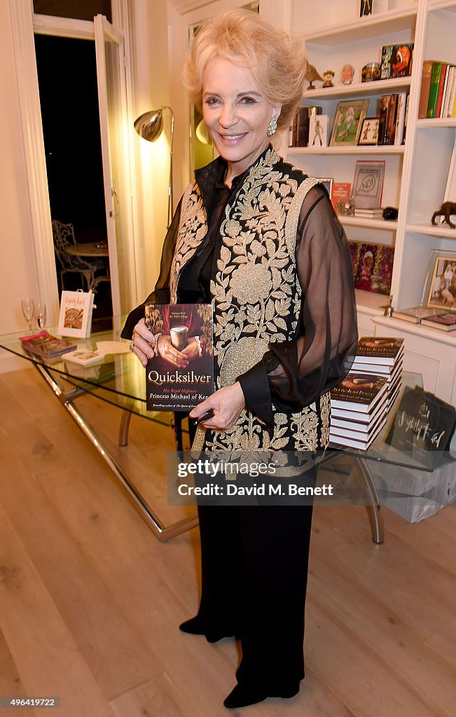 "Quicksilver" By HRH Princess Michael Of Kent - Book Launch