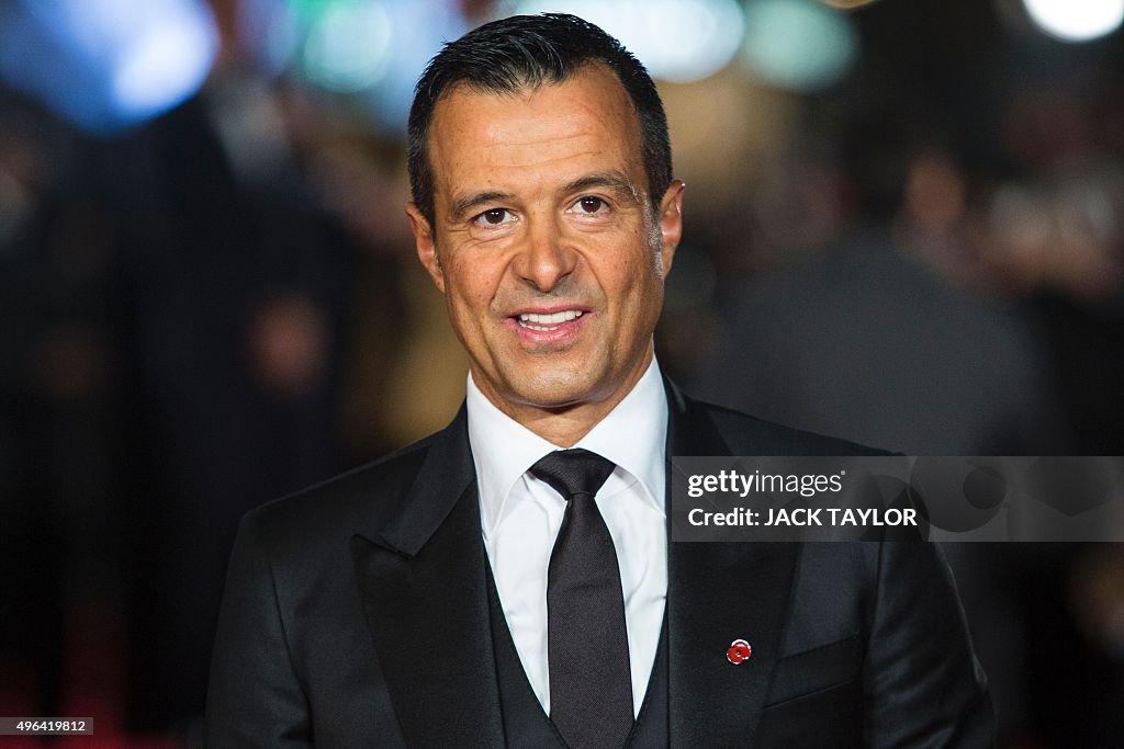Portuguese football agent Jorge Mendes poses on arrival for the world... News Photo Getty Images