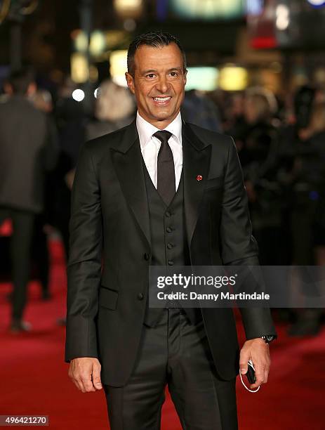 Jorge Mendez attends the World Premiere of "Ronaldo" at Vue West End on November 9, 2015 in London, England.