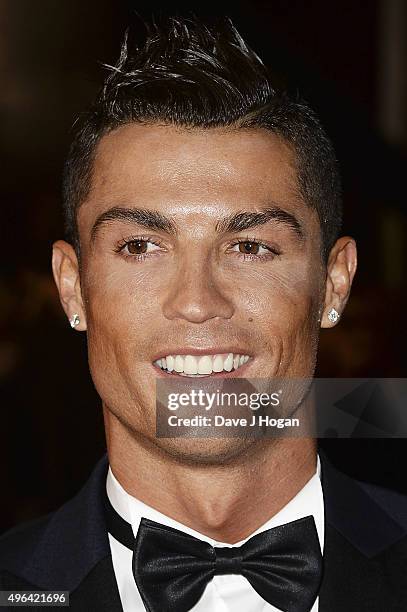 Cristiano Ronaldo attends the World Premiere of "Ronaldo" at Vue West End on November 9, 2015 in London, England.