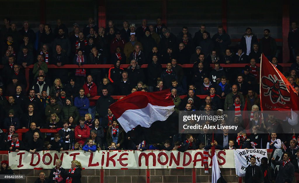 FC United of Manchester v Chesterfield - The Emirates FA Cup First Round